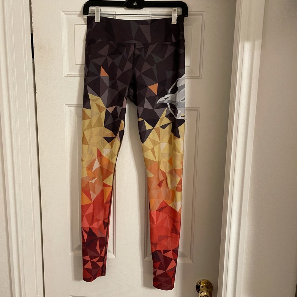 WERKSHOP geometric print unisex legging, size M